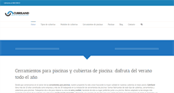 Desktop Screenshot of lacubiertadepiscina.com